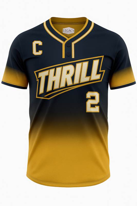 “Thrills” Official Baseball Jersey - 1MANTHRILLRIDE
